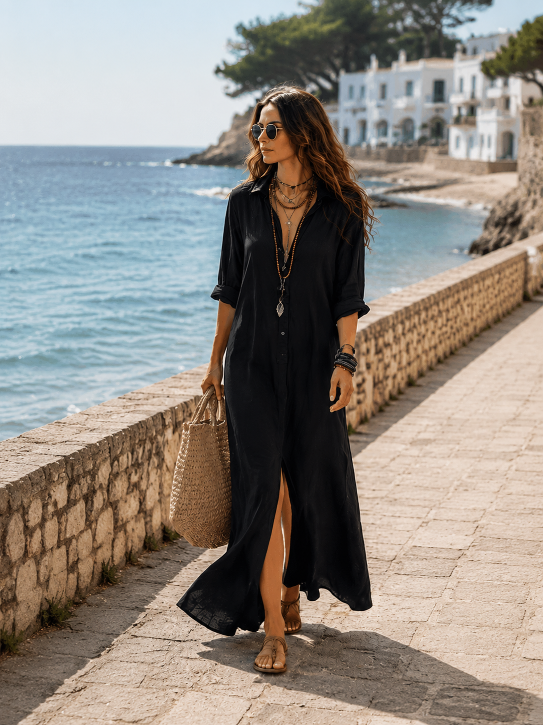 Women's Boho Dress | Maxi Summer Casual