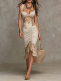 Women's Boho Dress | Midi Summer Casual