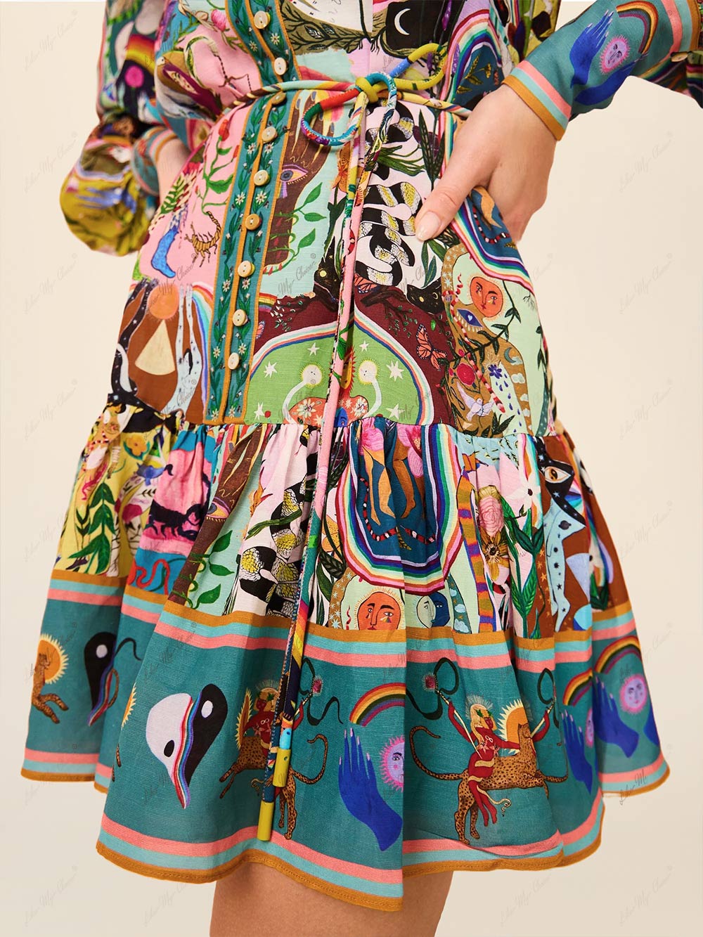 Women's Boho Dress | Mini Summer Casual
