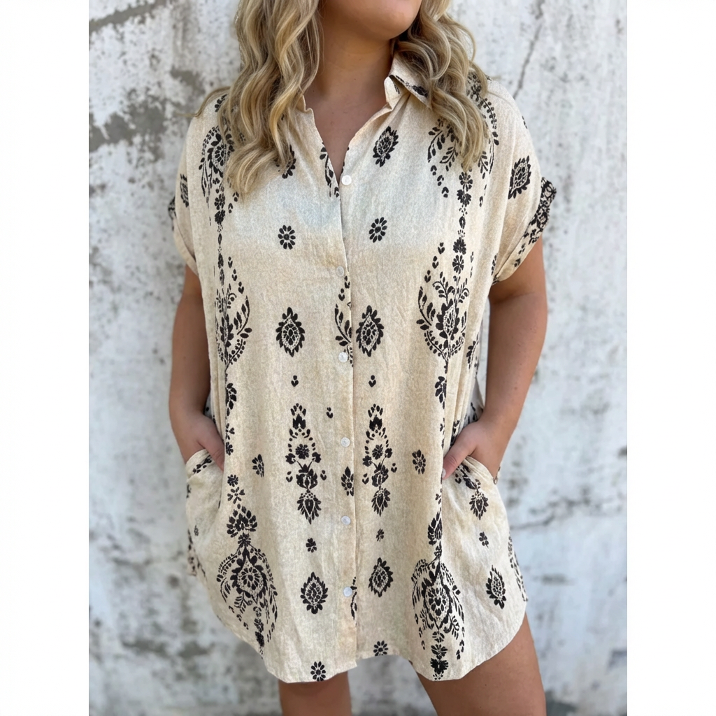 Women's Boho Dress | Summer Casual Flowy