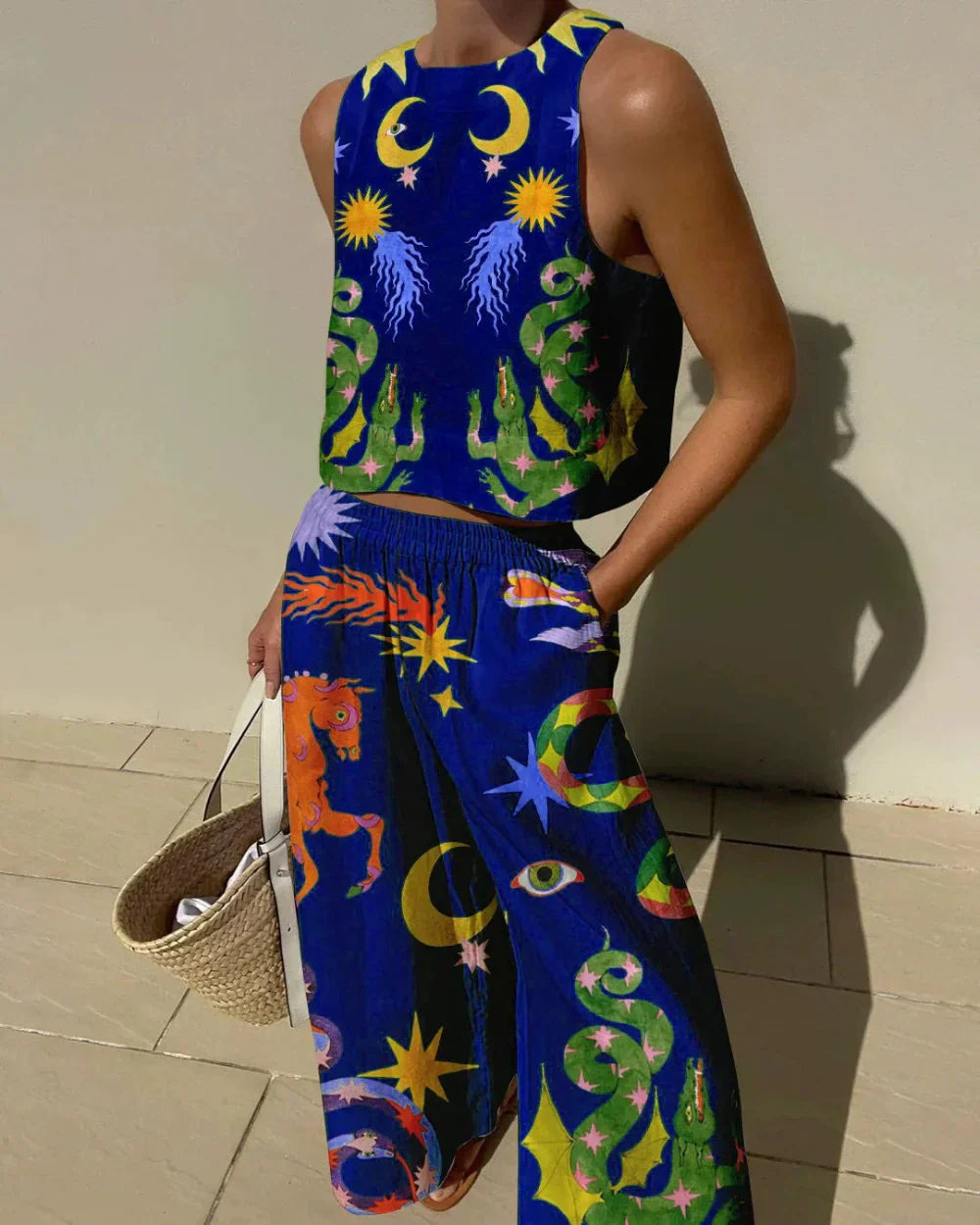 Women's Cami Top | Printed Summer Casual