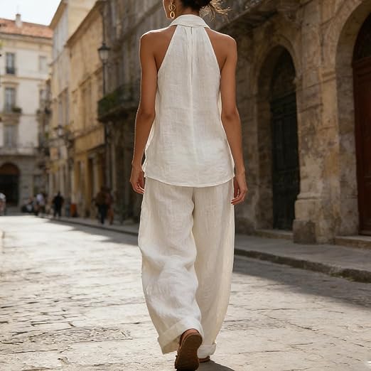 Women's Cami Top | Wide-Leg Longline