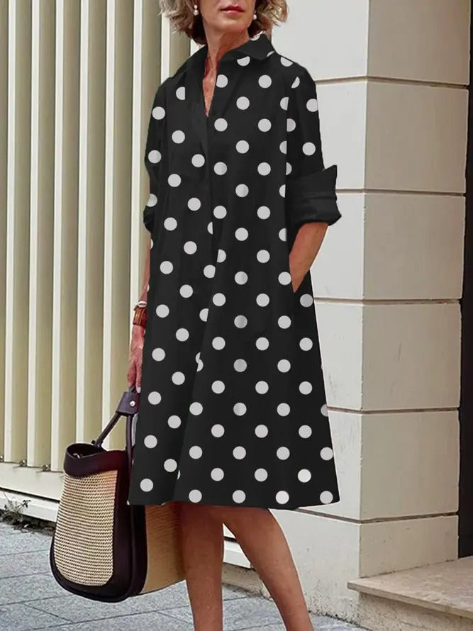 Women's Casual Summer Dress | 3/4-Sleeve A-Line