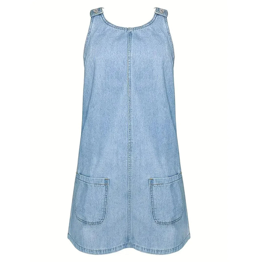 Women's Casual Summer Dress | Chambray Relaxed