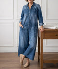 Women's Casual Summer Dress | Chambray Vintage