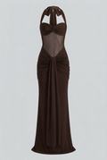 Women's Cocktail Dress | Halter Summer Casual