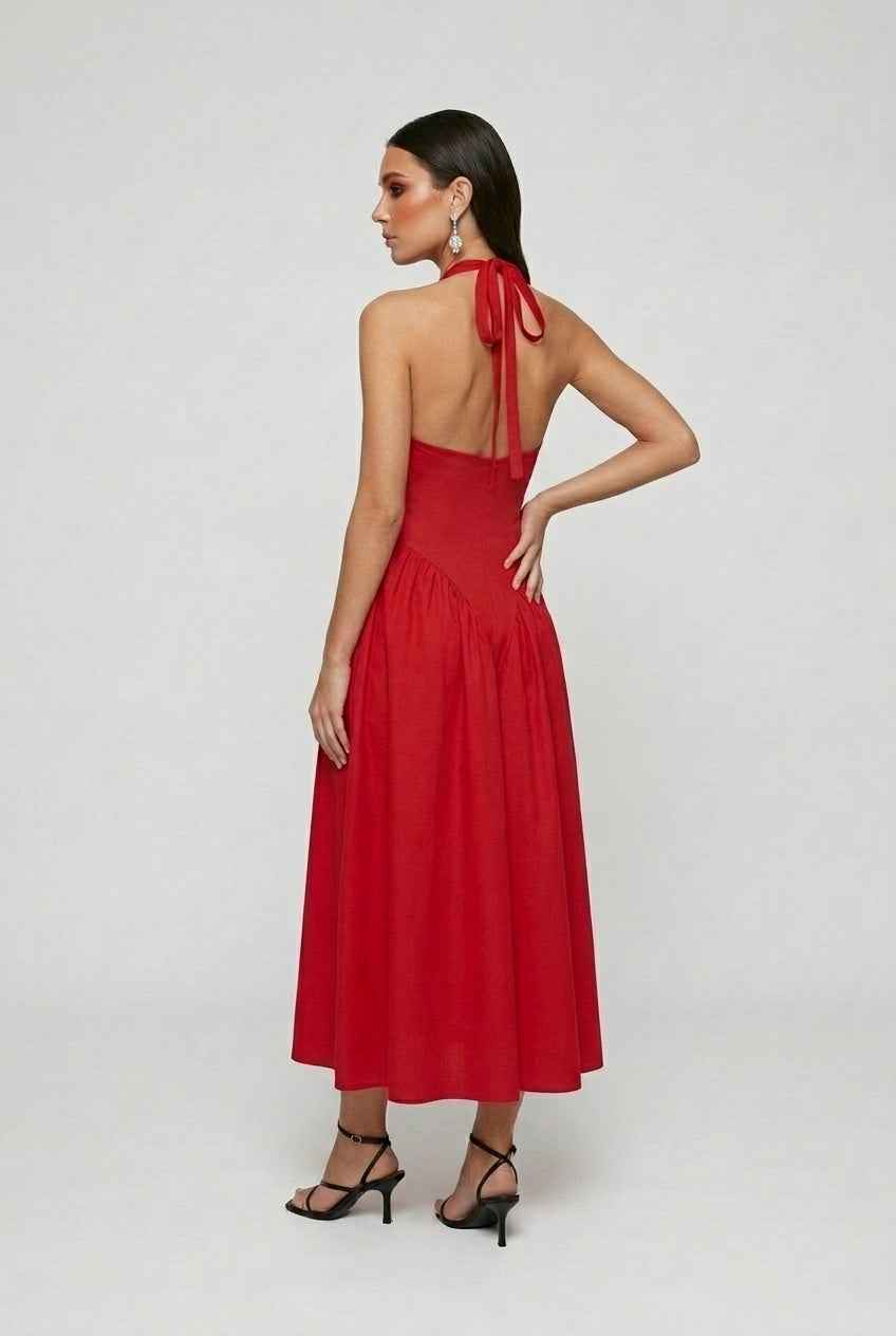 Women's Cocktail Dress | Midi Summer Casual