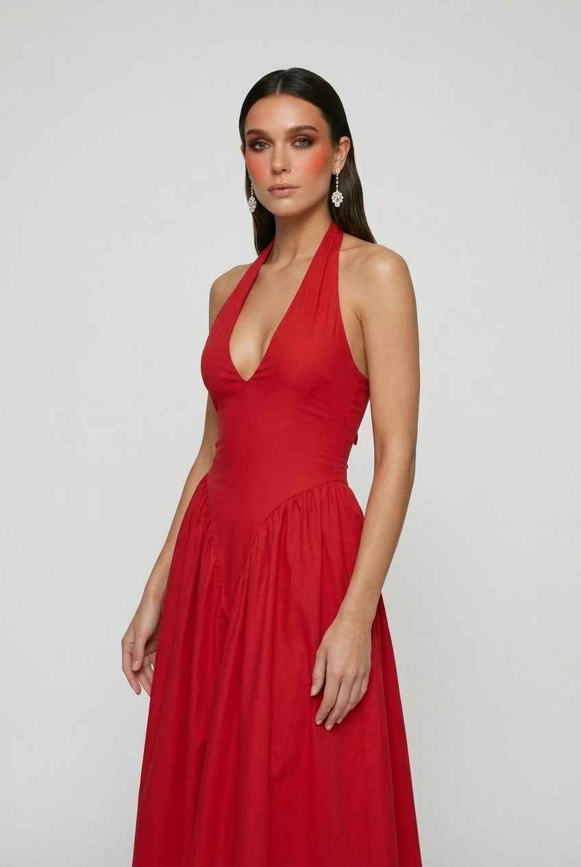 Women's Cocktail Dress | Midi Summer Casual