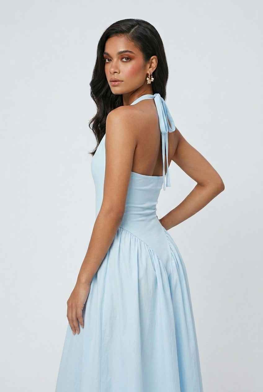 Women's Cocktail Party Dress | Midi Light