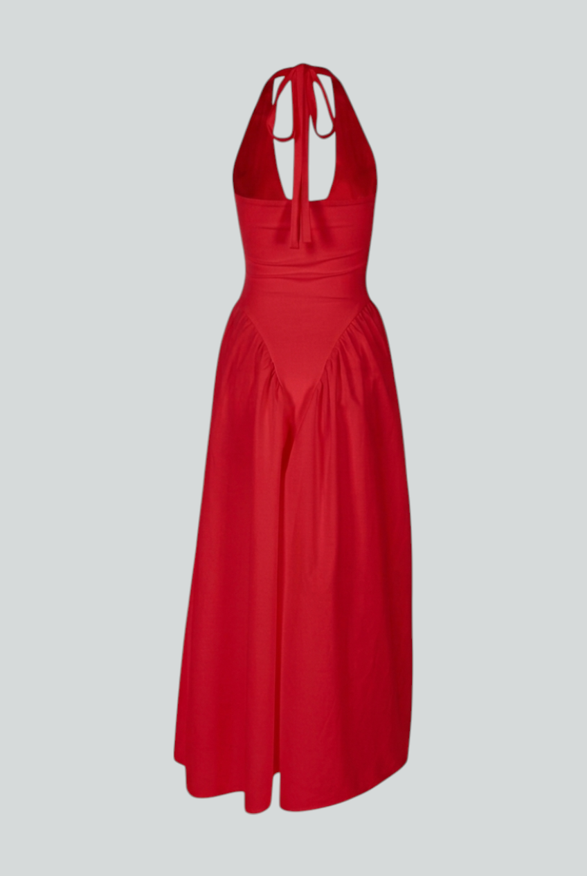 Women's Cocktail Party Dress | Midi Vibrant