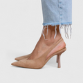 Women's Dress Heels | Pointed-Toe Printed