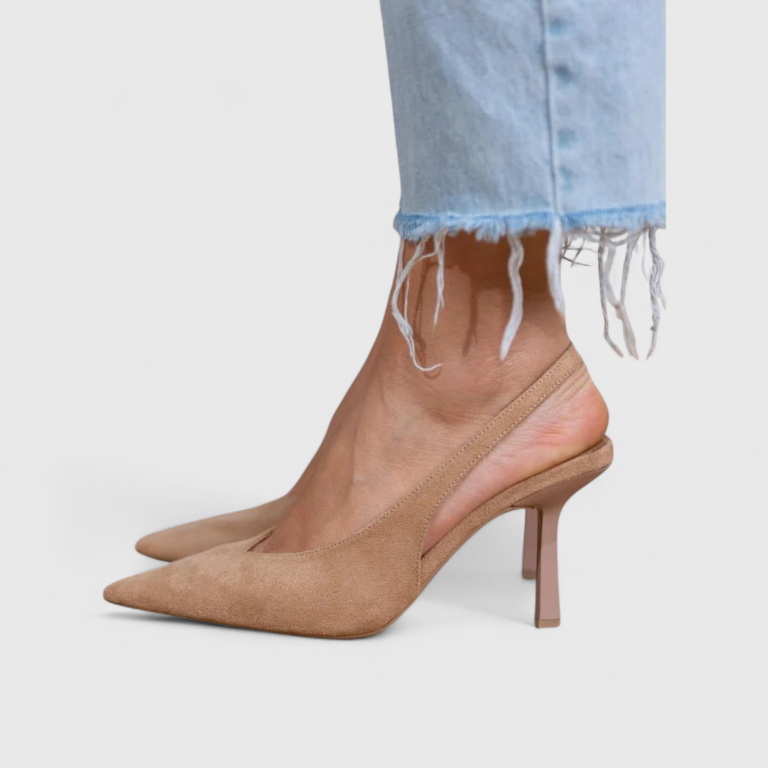 Women's Dress Heels | Pointed-Toe Printed