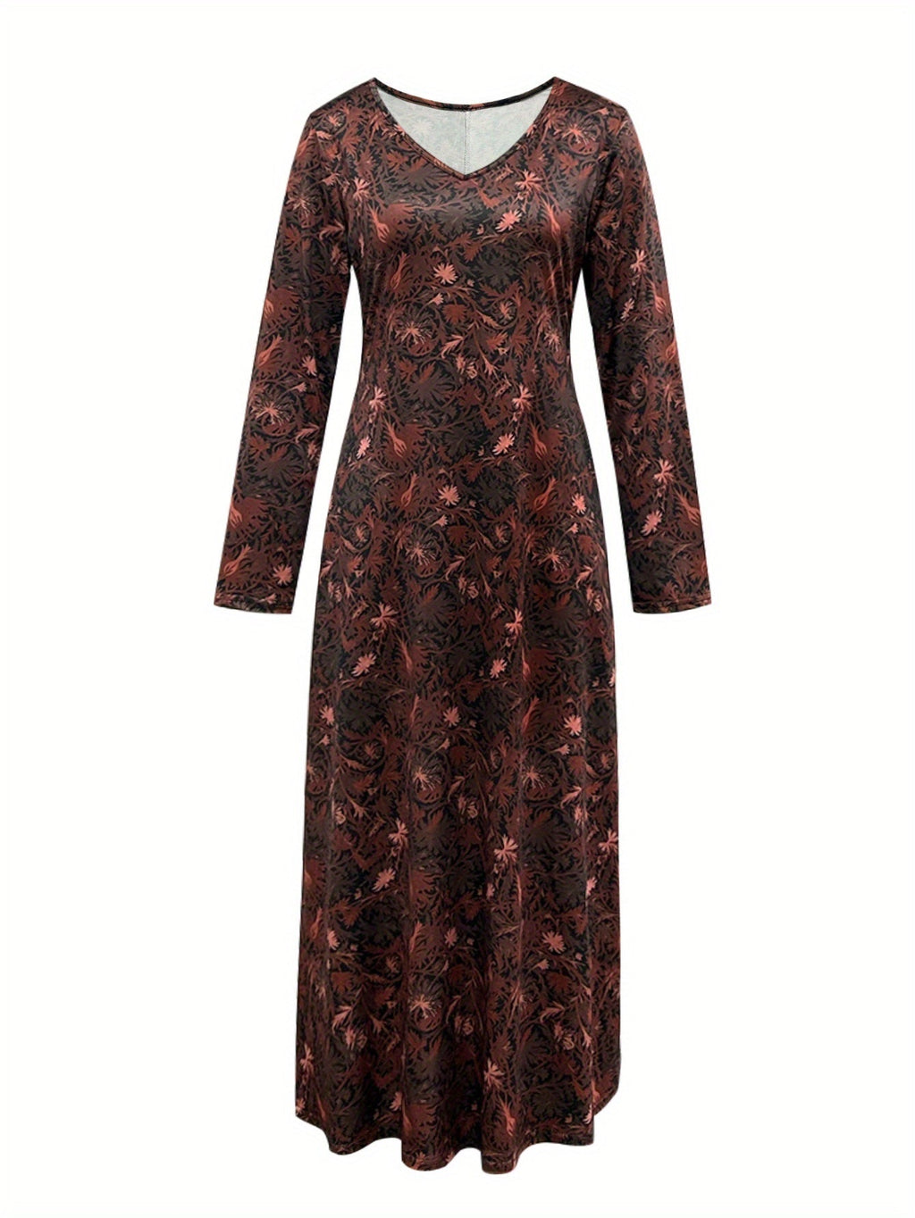 Women's Evening Gown | Floral Draped