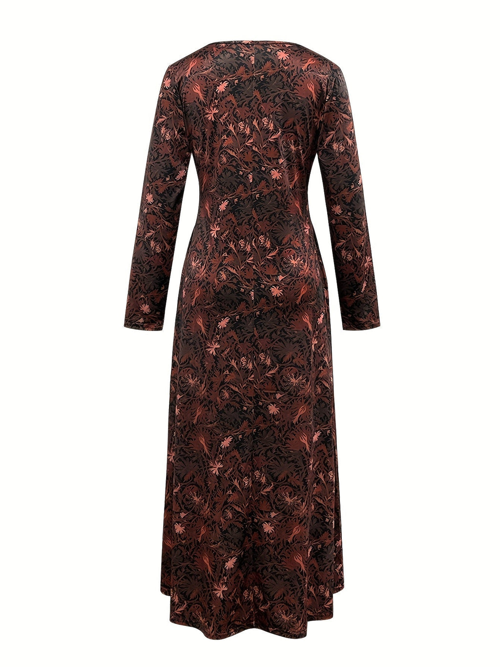 Women's Evening Gown | Floral Draped