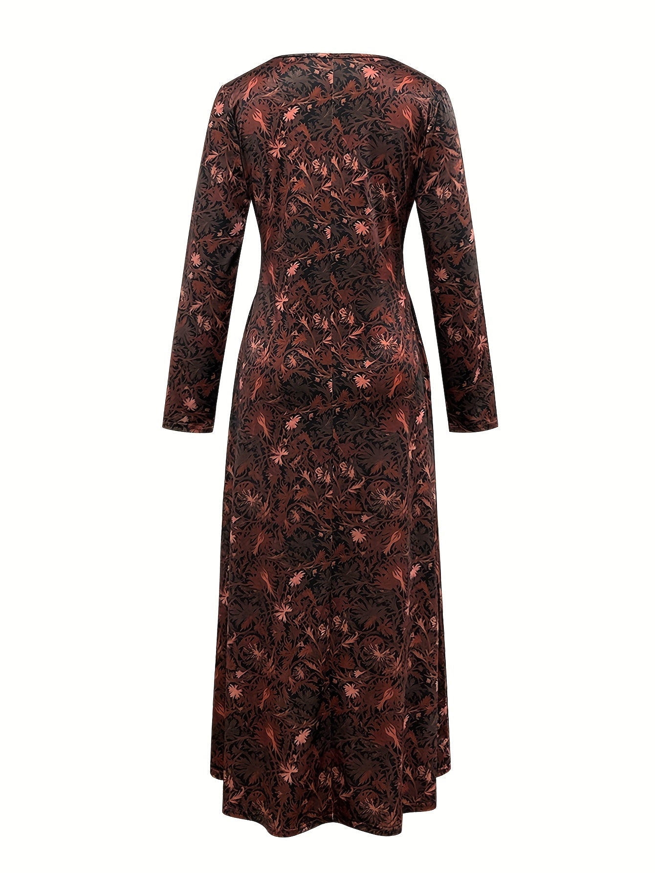 Women's Evening Gown | Floral Draped
