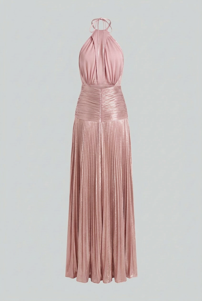 Women's Evening Gown | Maxi Metallic