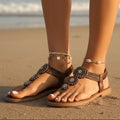 Women's Flat Sandals | Boho Summer Strappy