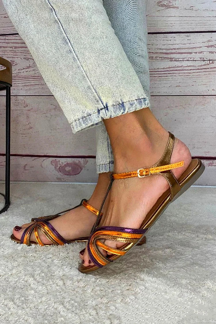 Women's Flat Sandals | Mediterranean Colors