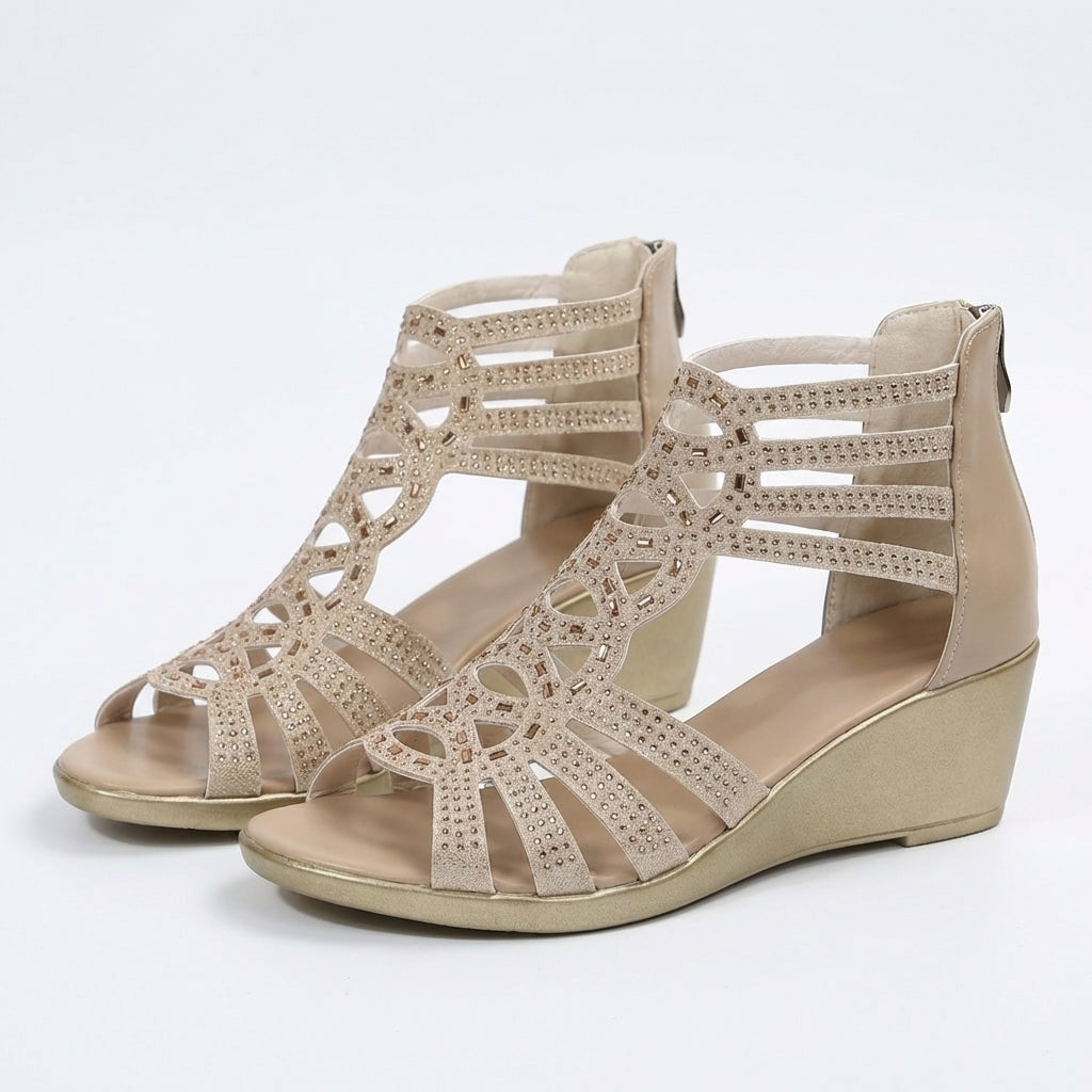 Women's Flat Sandals | Wedge Open-Toe