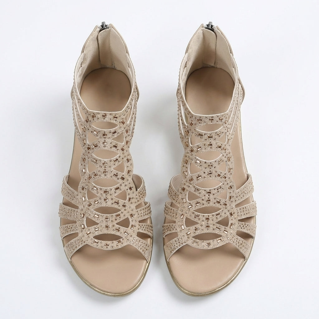 Women's Flat Sandals | Wedge Open-Toe