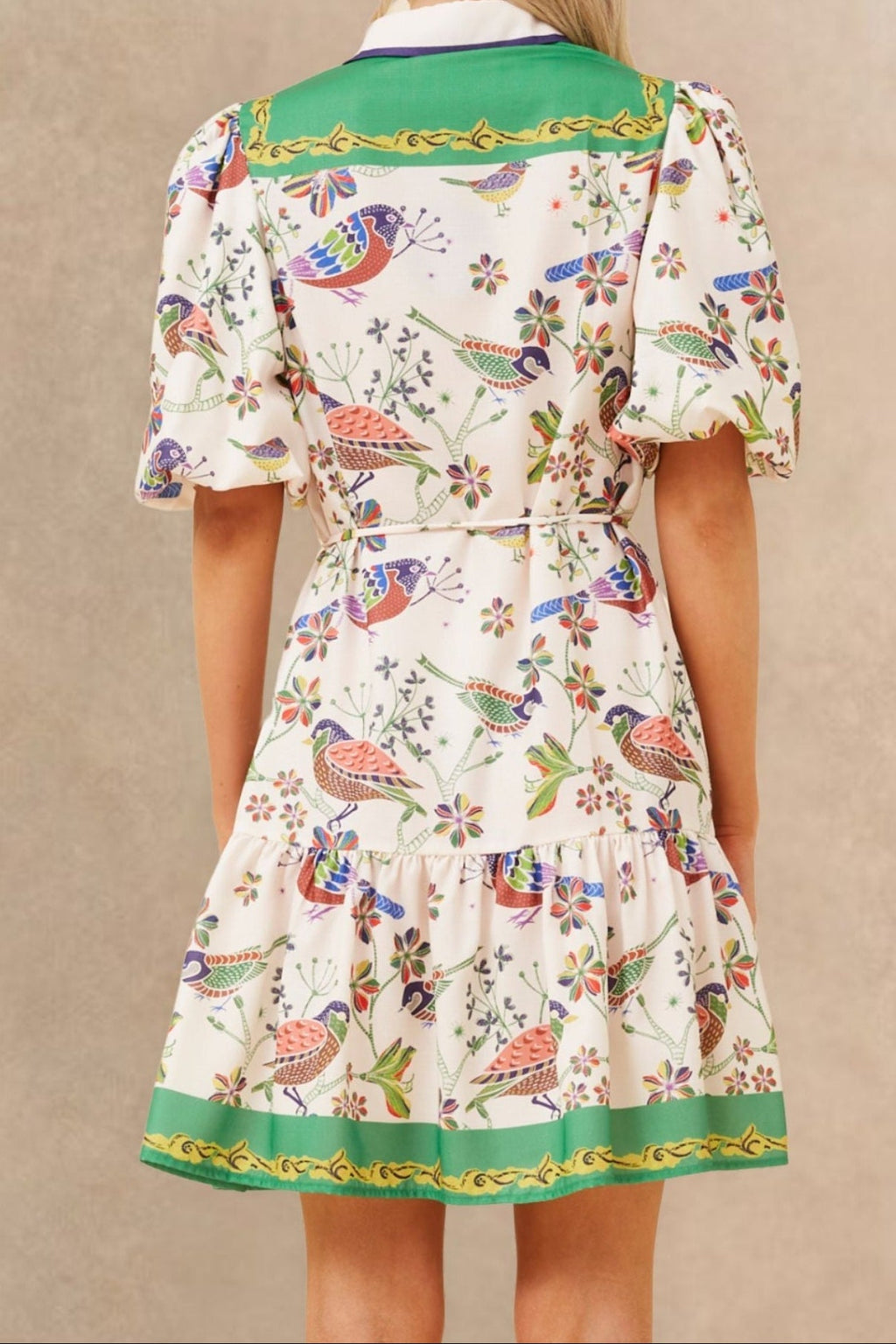 Women's Floral Summer Dress | White Boho