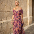 Women's Floral Sundress | V-Neck Vacation