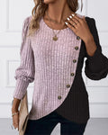Women's Flowy Blouse | Colour-block Vacation