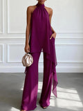 Women's Flowy Blouse | Halter Sleeveless