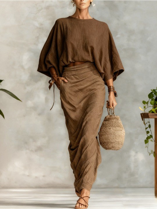 Women's Flowy Blouse | Linen Vacation