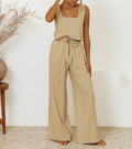 Women's Flowy Blouse | Square-Neck Wide-Leg