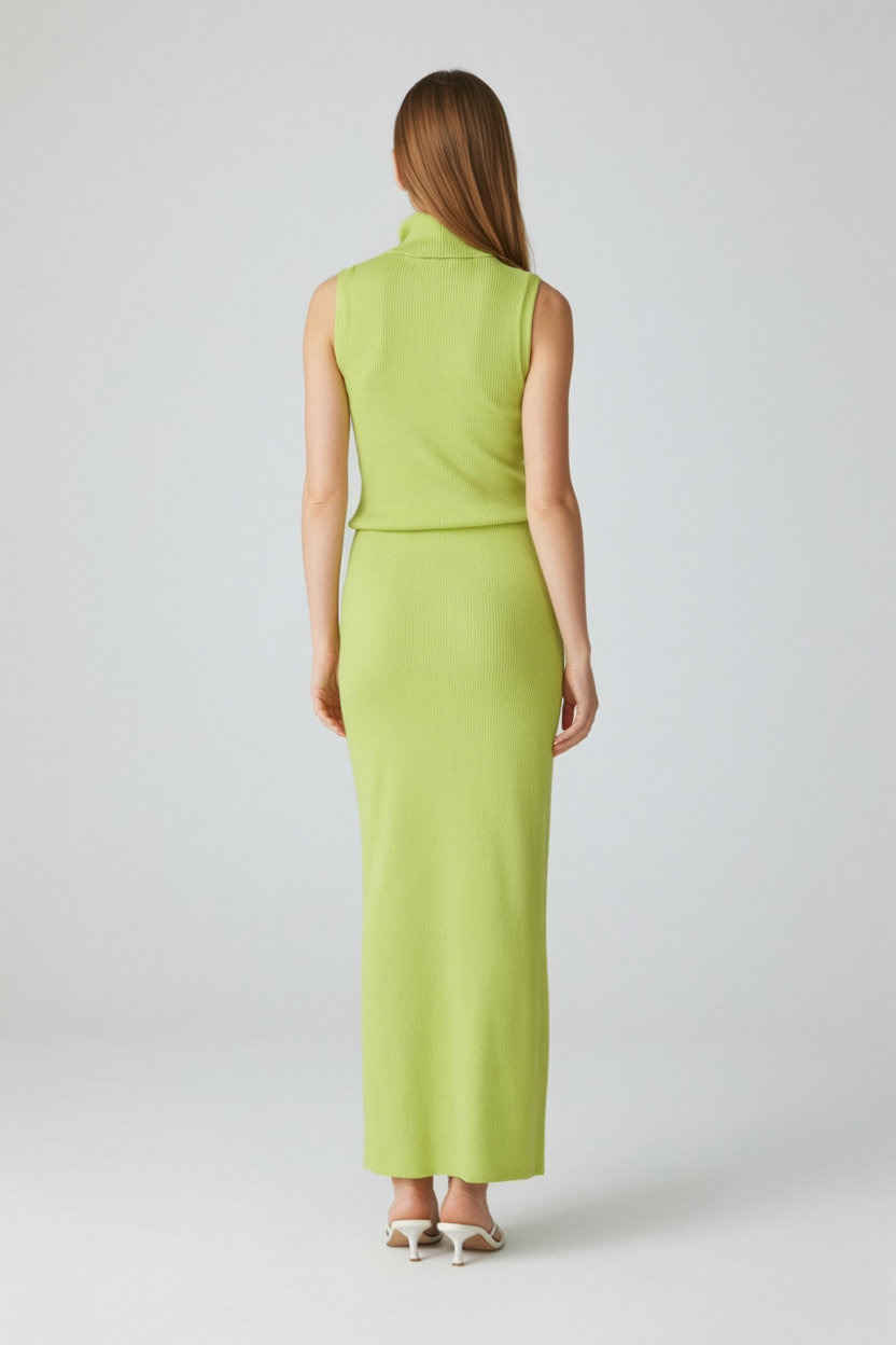 Women's Formal Dress | Midi Green