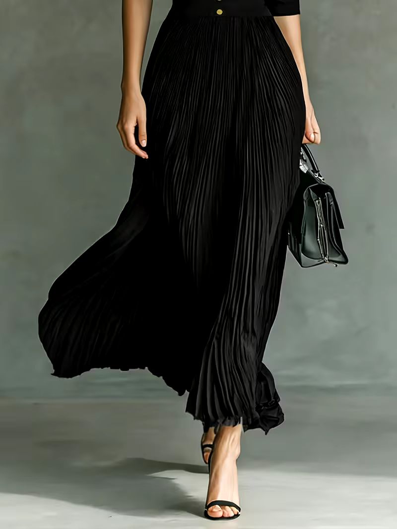 Women's Formal Gown | Draped Floor-Length Maxi