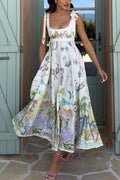 Women's Formal Gown | Printed Draped