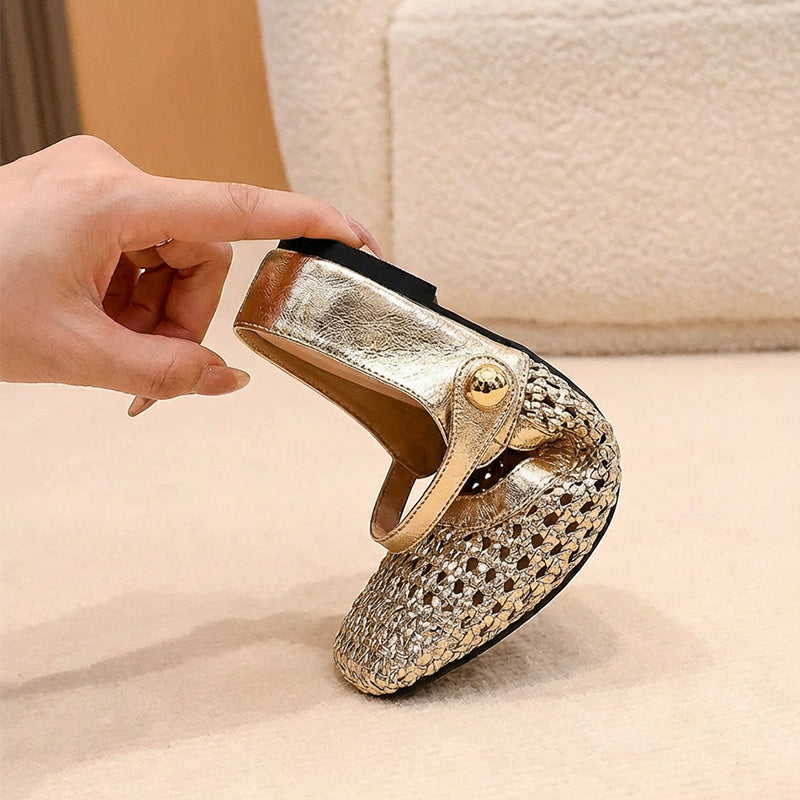Women's Heeled Sandals | Slip-On Mary-jane
