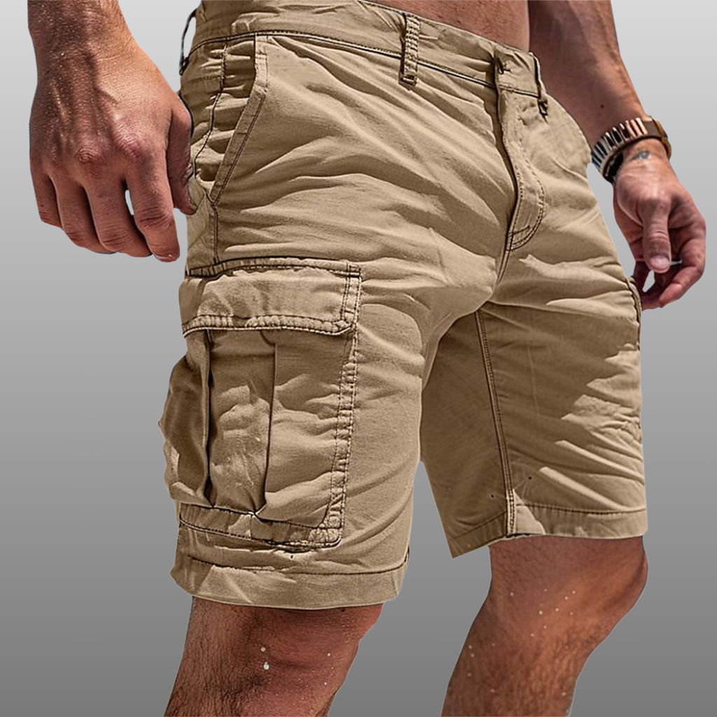 Women's High-Waisted Shorts | Short-Sleeve Cargo