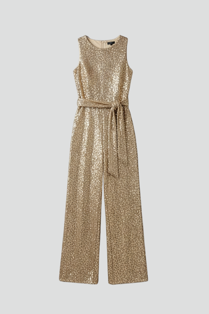 Women's Jumpsuit | Wide-Leg Sleeveless Summer