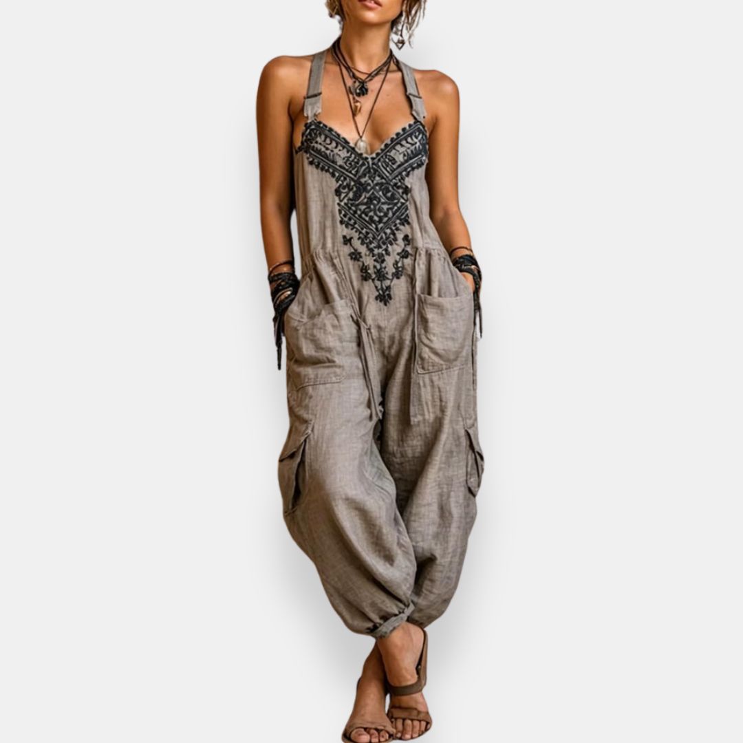 Women's Jumpsuit | Wide-Leg Summer Casual