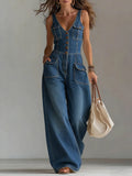 Women's Jumpsuit | Wide-Leg Summer Casual