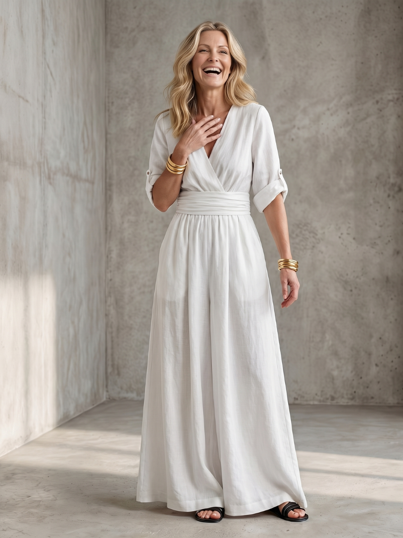 Women's Jumpsuit | Wide-Leg Summer Casual