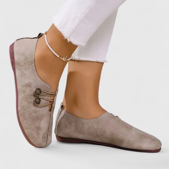Women's Leather-Look Loafers | Walkable