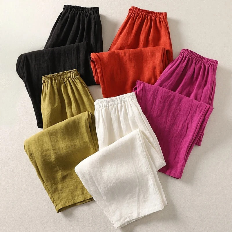 Women's Linen Trousers | Casual