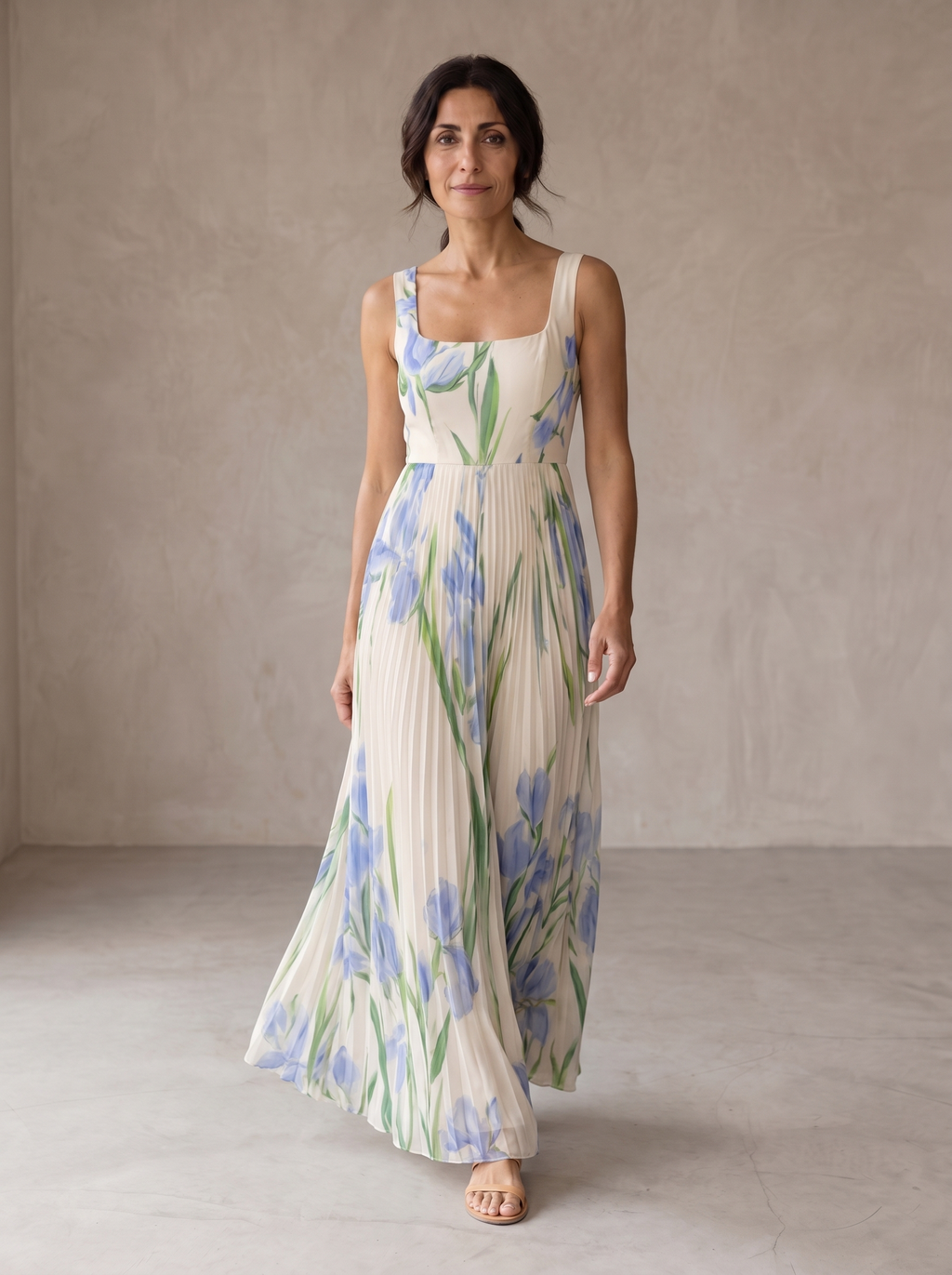 Women's Maxi Dress | Floral A-Line Summer