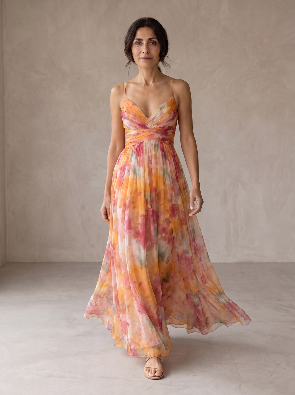 Women's Maxi Dress | Floral Printed Summer