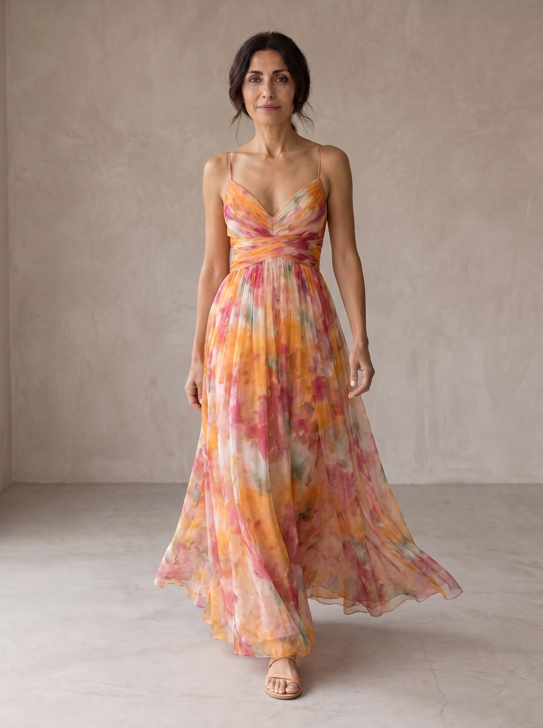 Women's Maxi Dress | Floral Printed Summer