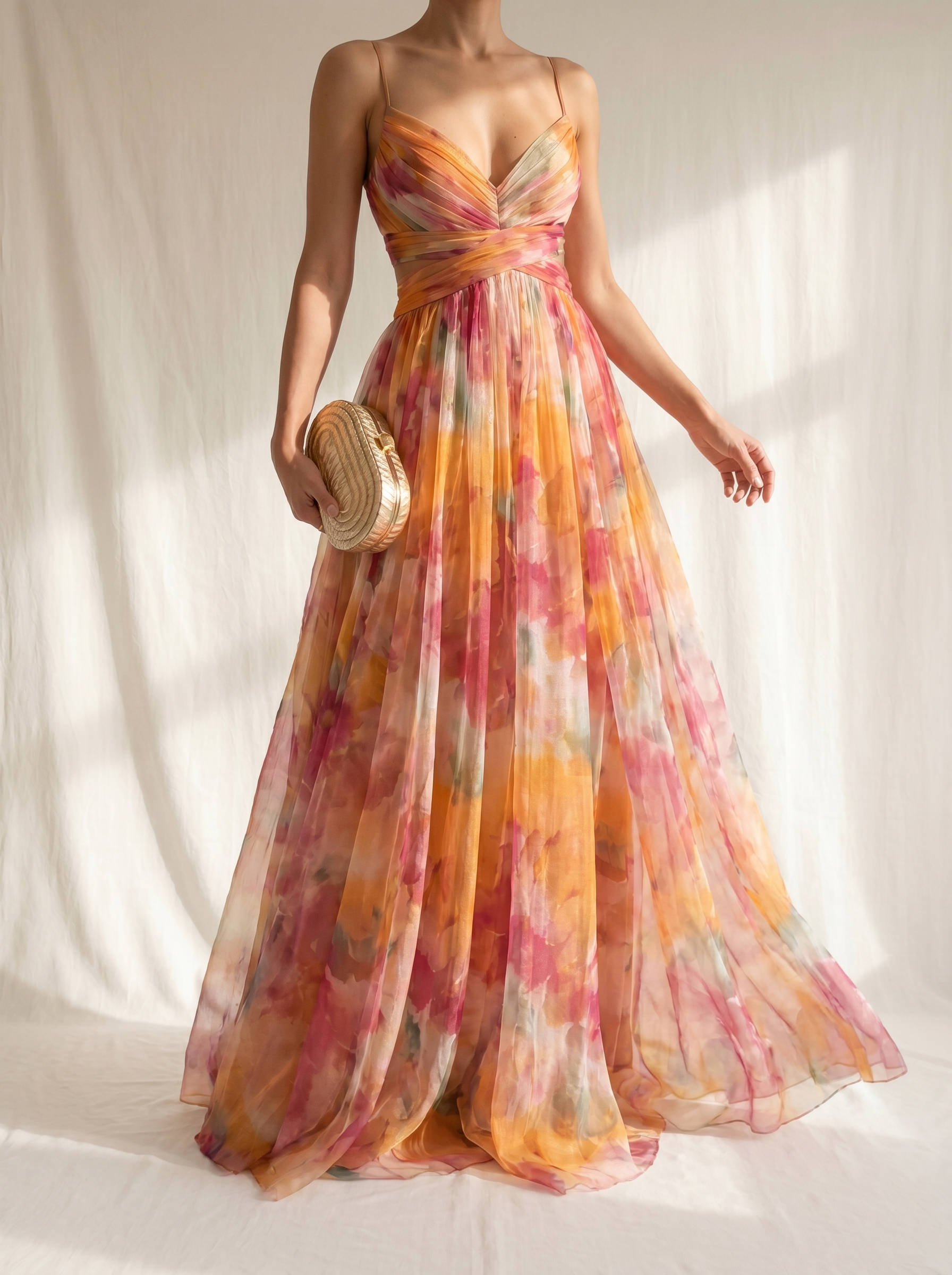 Women's Maxi Dress | Floral Printed Summer