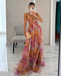 Women's Maxi Dress | Floral Printed Summer