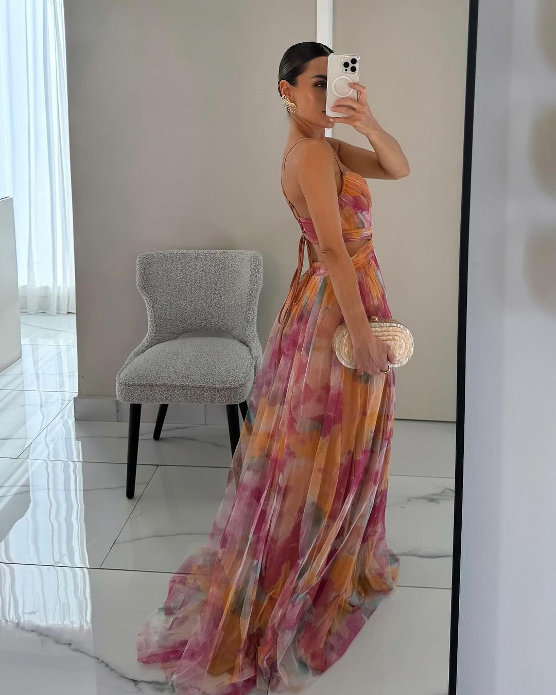 Women's Maxi Dress | Floral Printed Summer