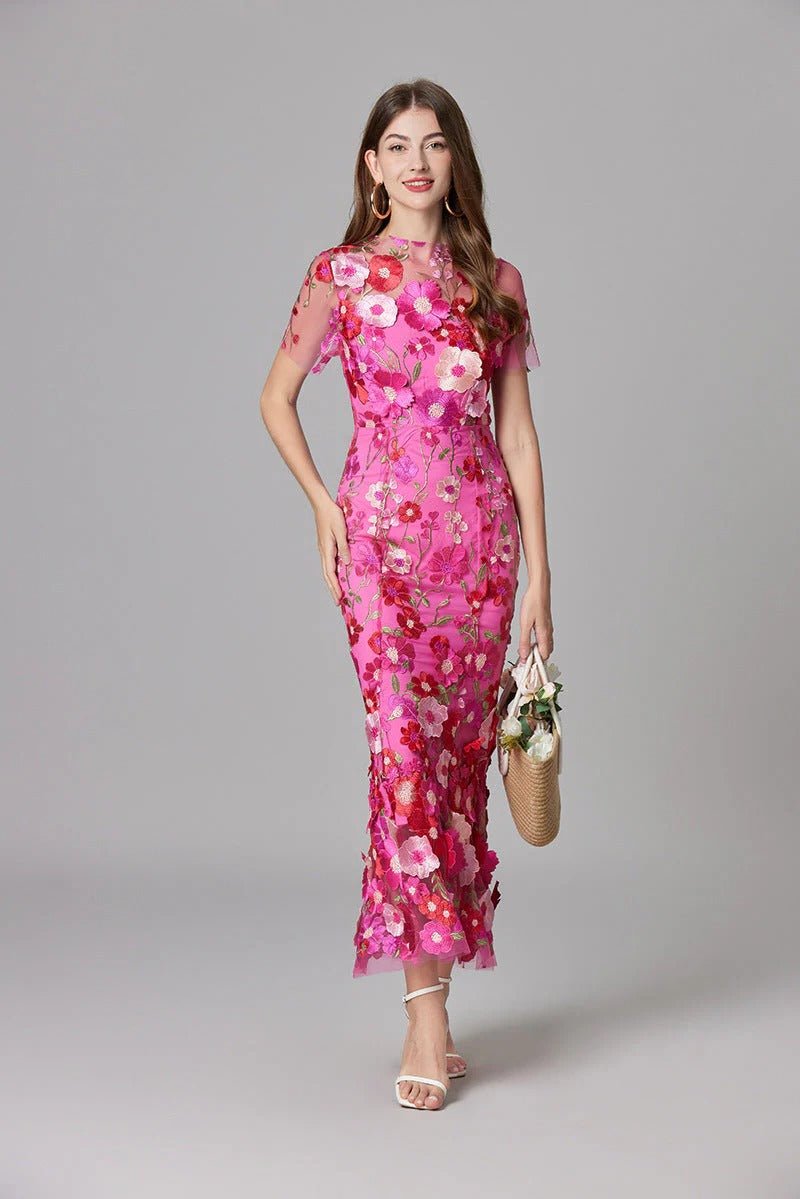 Women's Maxi Dress | Floral Sleeveless Summer