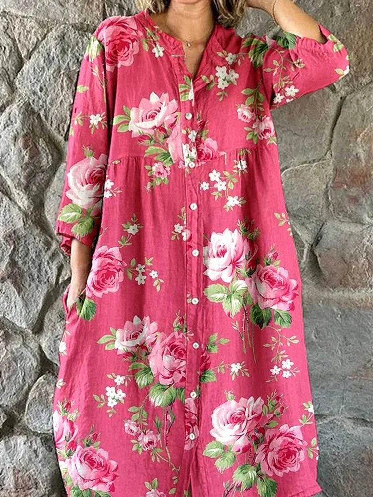 Women's Maxi Dress | Floral Summer Casual