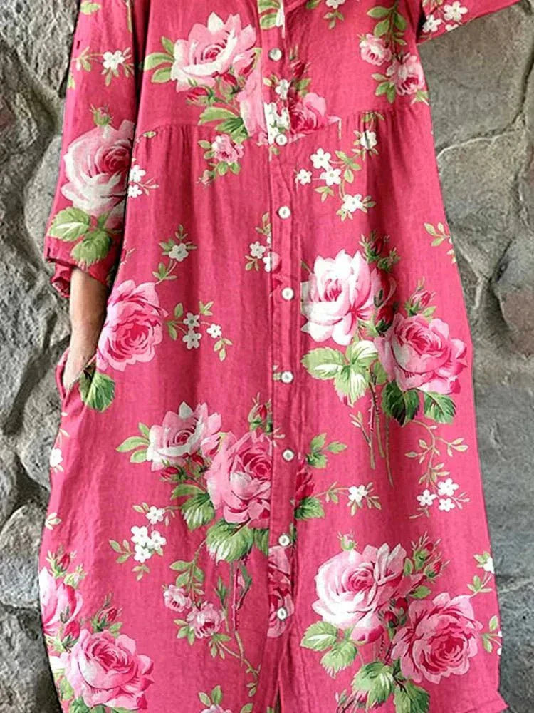 Women's Maxi Dress | Floral Summer Casual